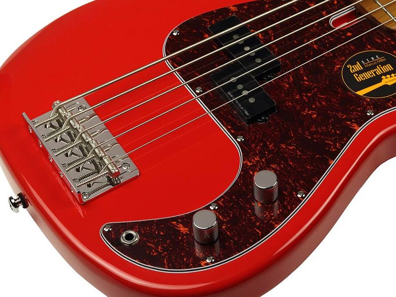 Sire P5 A5/DRD Marcus Miller alder 5-string passive bass guitar dakota red