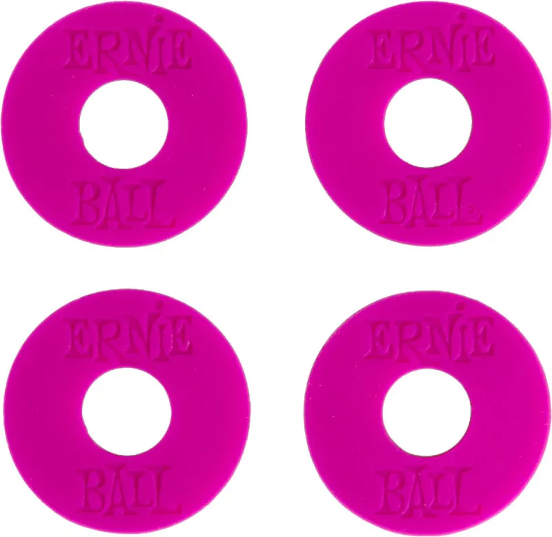 Ernie Ball 5618 Strap Blocks, Purple, 4 pc