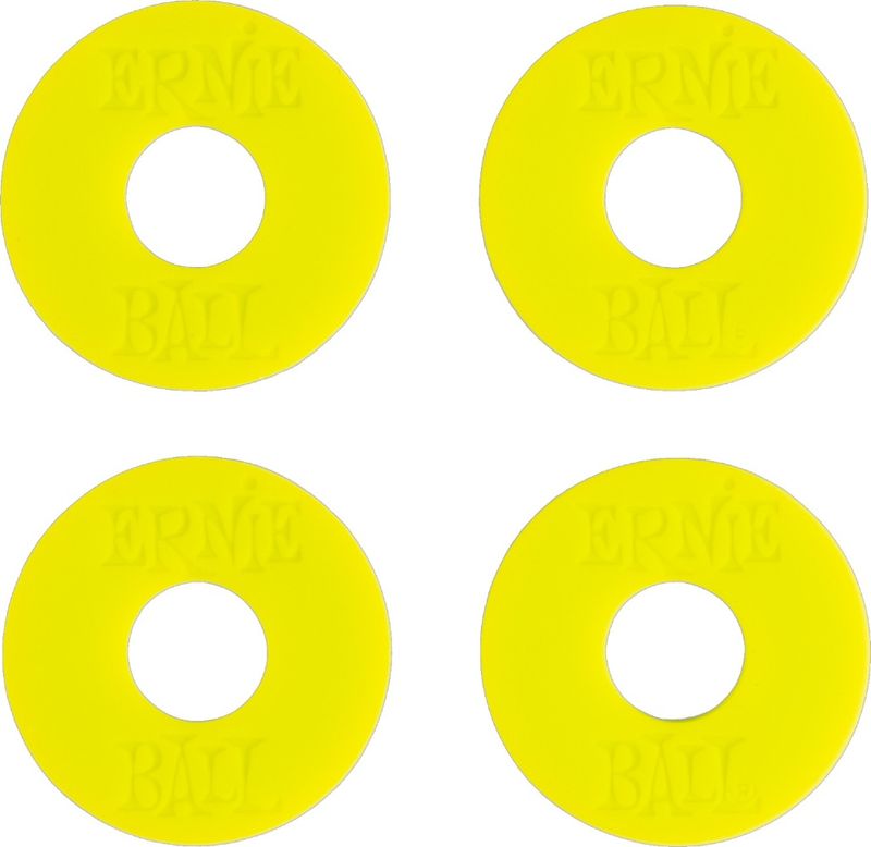 Ernie Ball 5622 Strap Blocks, Green, 4 pc