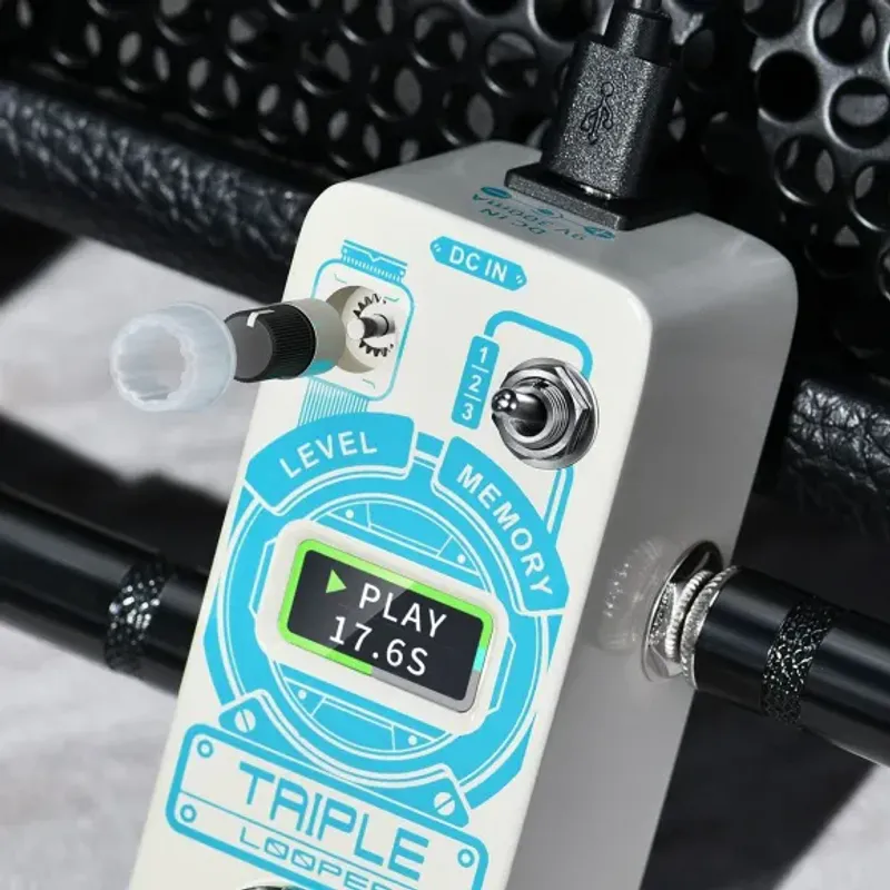 Donner Triple Looper gitar-pedal