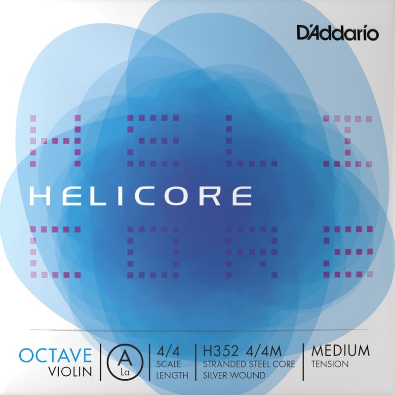 D'Addario Orchestral H352 4/4M Octave violin A Medium Tension
