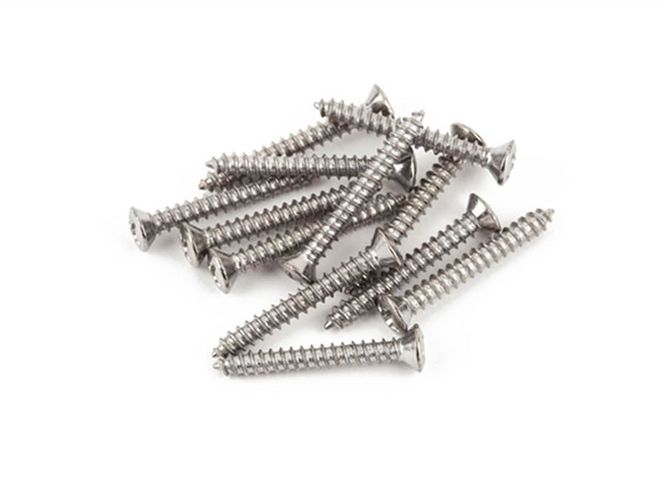 Hovedbilde Fender Genuine Replacement 5x1'' Skruer Krom ...