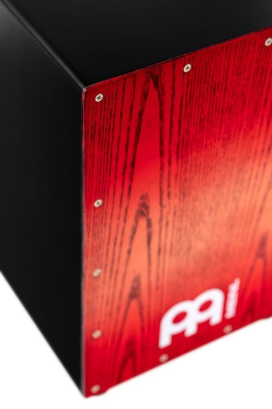 Meinl Percussion MCAJ100BK-TRF Headliner Snare Cajon Black - Tan