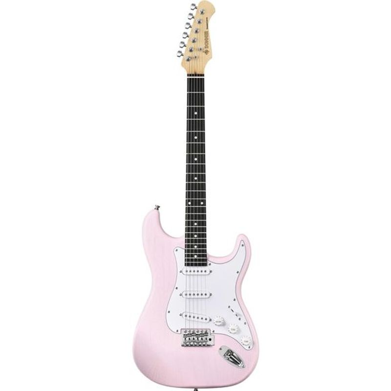Donner DST-80 el-gitar pakke shell pink