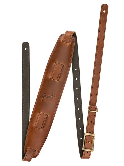 Hovedbilde Fender  long vintage saddle strap, cognac