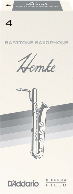 Daddario Hemke RHKP5BSX400 Baryton-sax 5p 4.0 Fliser