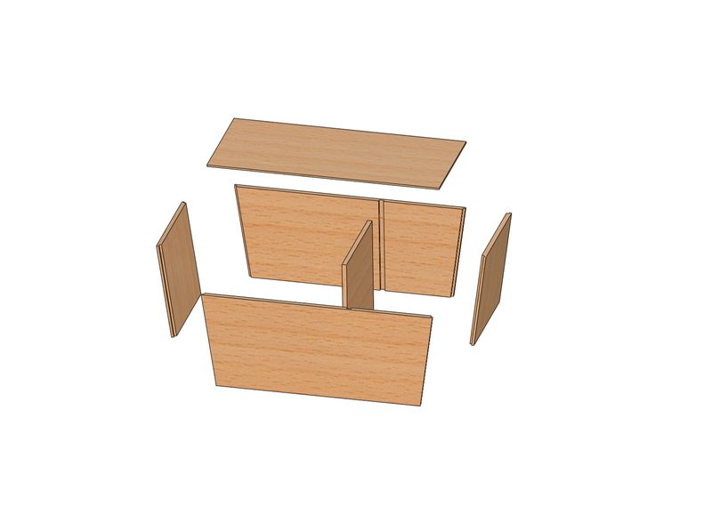 Meinl Percussion MYO-BCAJ Make-Your-Own-Bongo Cajon kit