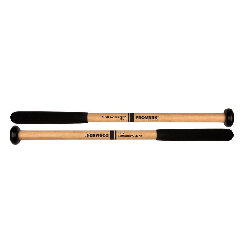 Promark ATH1 ATH1 Tenor Mallet Hard , Hickory, Gummerat grepp