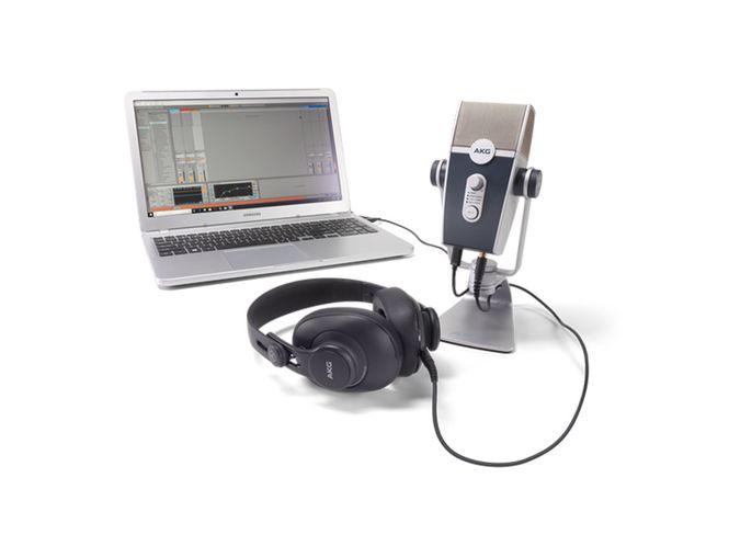 Hovedbilde AKG LYRA Podcaster Essentials, pakke med Lyra, ...