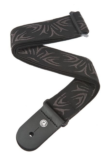 Hovedbilde D'Addario 50F078 Axelband 50 mm Woven-Black/Gray ...