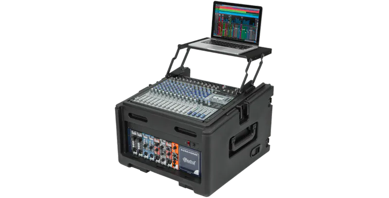 SKB Cases 1SKB-R104W 10 x 4 Compact Rolling Rig
